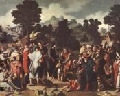 卢卡斯 凡 莱登 : Christ healing the Blind